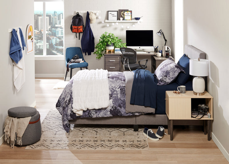 Table de fauteuil Torry de 11,5 po avec armoire - ivoire