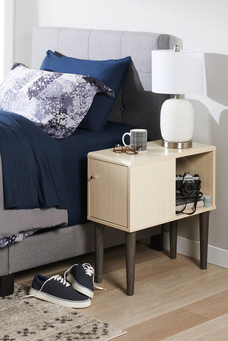 Table de fauteuil Torry de 11,5 po avec armoire - ivoire