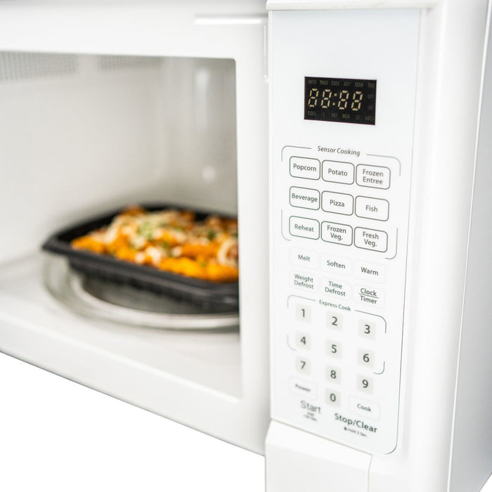 Four à micro-ondes Danby Designer de 1,4 pi3 avec cuisson par capteur - blanc - DDMW01440WG1