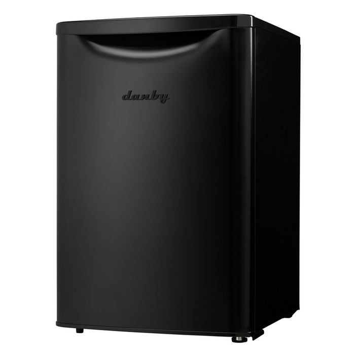 Réfrigérateur compact Danby de 2,6 pi³ et de 17,68 po - noir mat - DAR026A2BDB