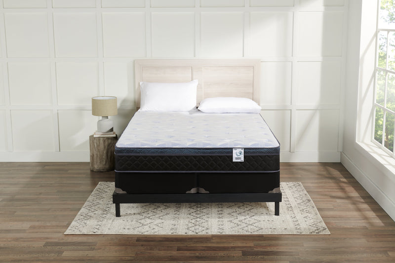 Ensemble matelas à Euro-plateau divisé Venice de Springwall pour grand lit