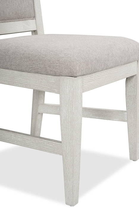 Chaise de salle à manger Vida en tissu de polyester - sable