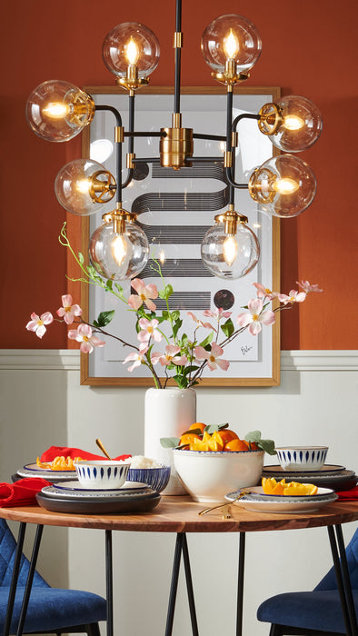 Imprimé encadré serpentin I - 24 po x 36 po