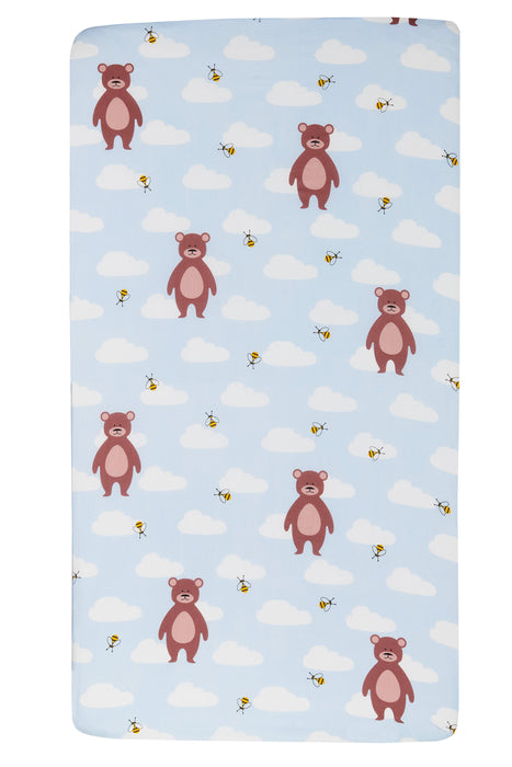 Literie Walden 3 pièces pour lit de bébé - bleu