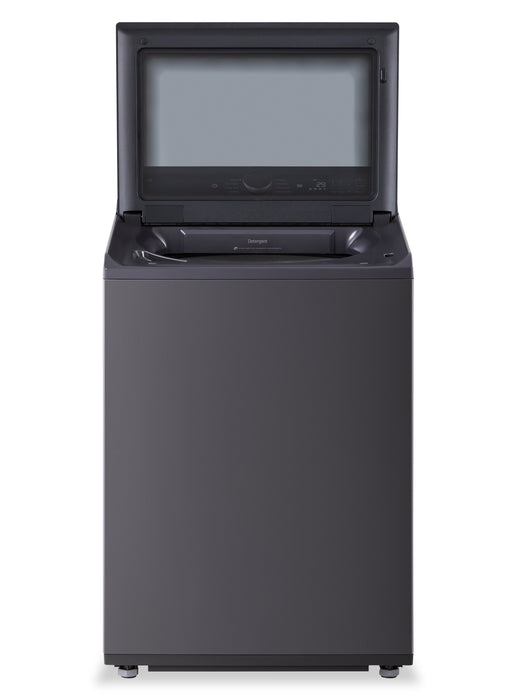 Laveuse à chargement par le haut LG 6,1 pi³ avec EasyUnload et sécheuse électrique LG 7,3 pi³ avec EasyLoad - noires