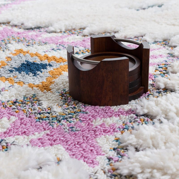 Carpette Lola à motifs de diamants 4 x 6