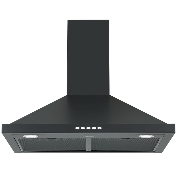 Hotte de cuisinière murale convertible Ancona de 30 po - AN-17018BLK