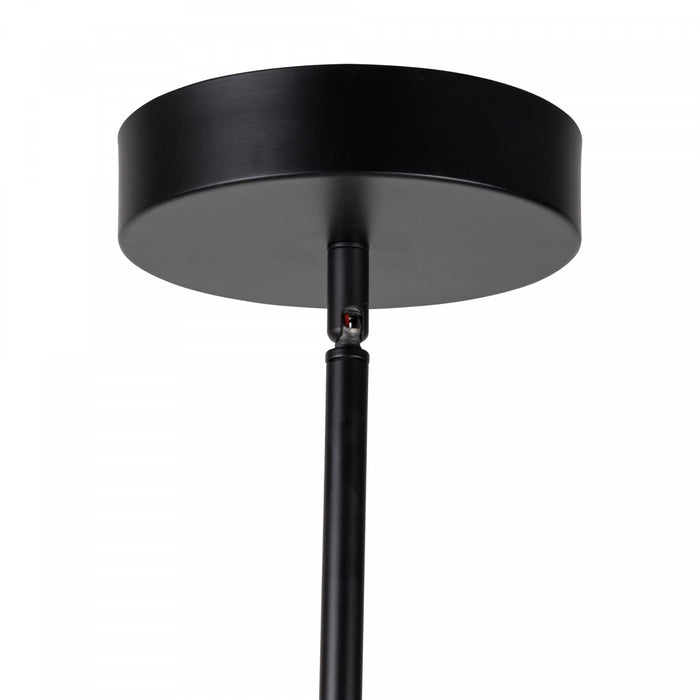 Luminaire suspendu II Trilogy noir et laiton à DEL intégrées