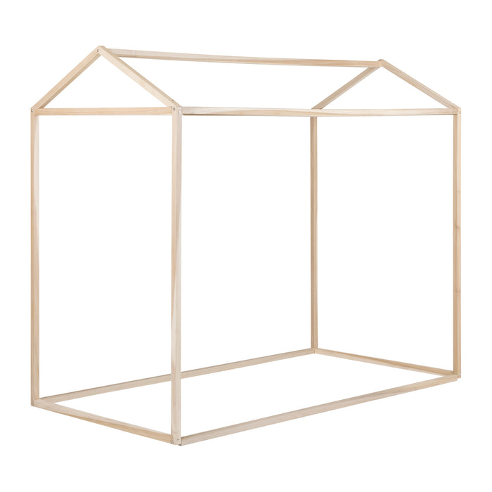 Sweedi Maison de Lit Simple - Bois naturel