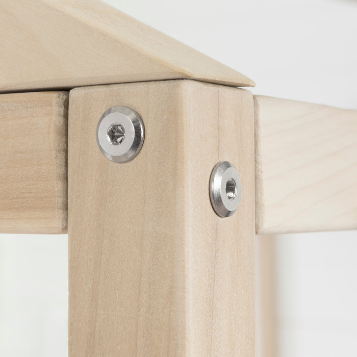 Sweedi Maison de Lit Simple - Bois naturel