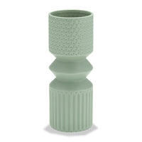 Vase en forme de maillet sauge foncé de 11 po