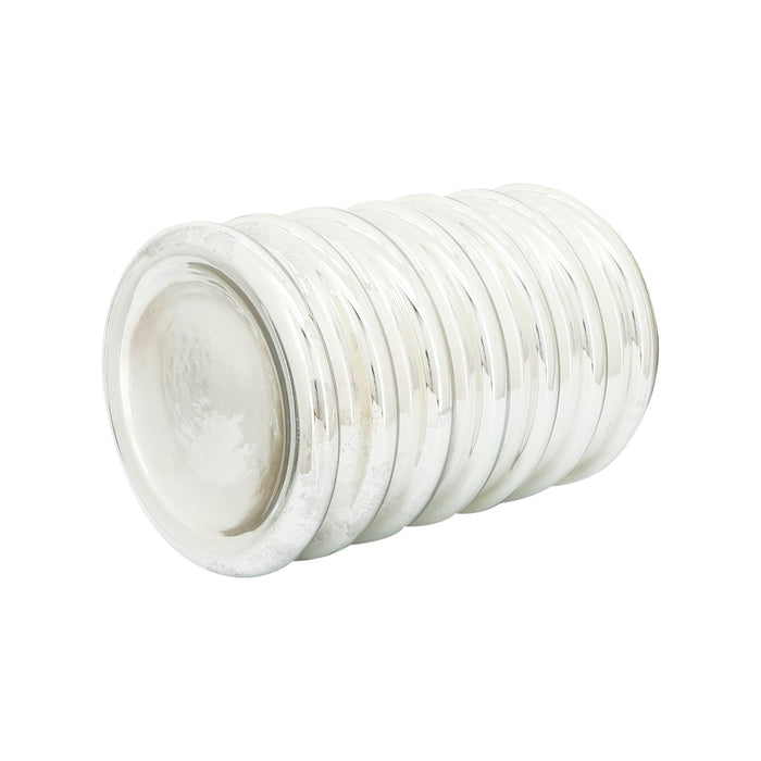 Vase doré en forme de coquille de 9 po