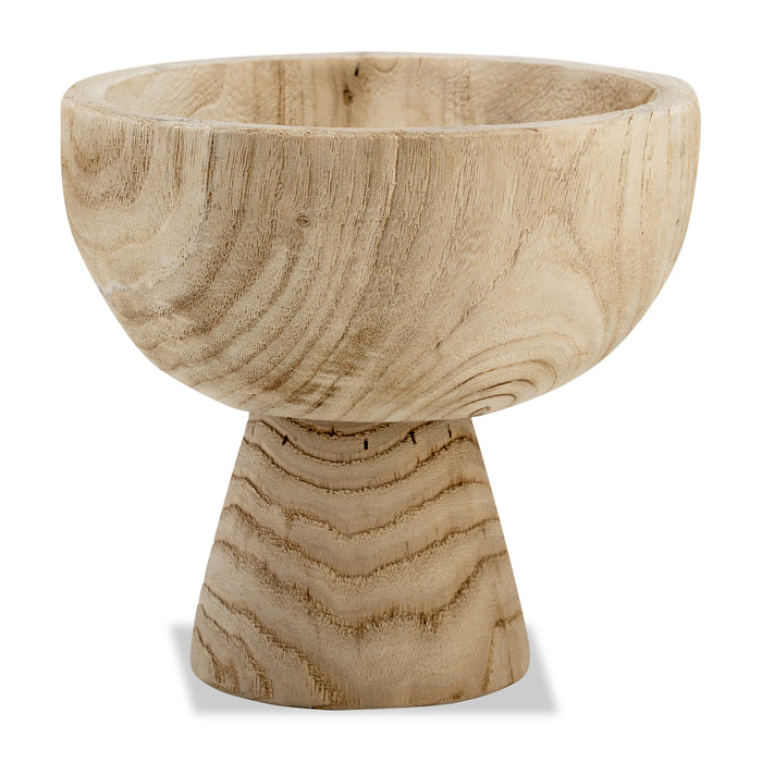 Bol en bois brun de 8 po