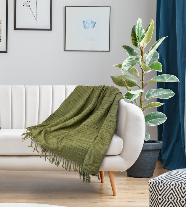 Jeté Sion mousse - 50x60