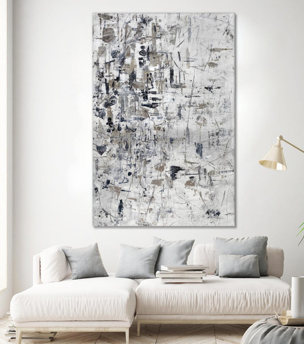 Œuvre d’art murale Giant Art « Scattered And Shattered.tif » 72 x 48