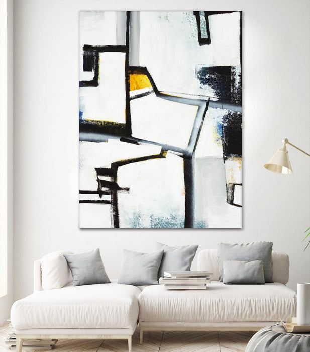 Œuvre d’art murale Giant Art « The A Line Ii » 72 x 54