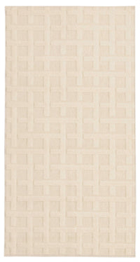 Carpette Brangane ivoire 2 pi 8 po x 4 pi 11 po