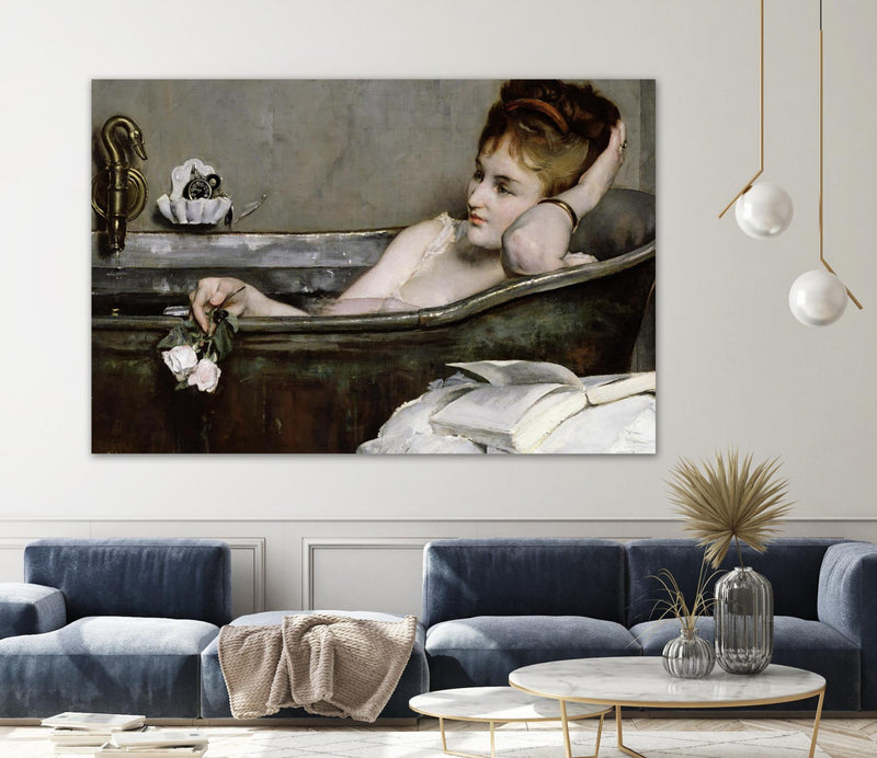 Œuvre d’art murale Giant Art « The Bath » 72 x 48