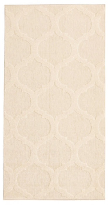  Carpette Sophie ivoire - 2 pi 8 po x 4 pi 11 po