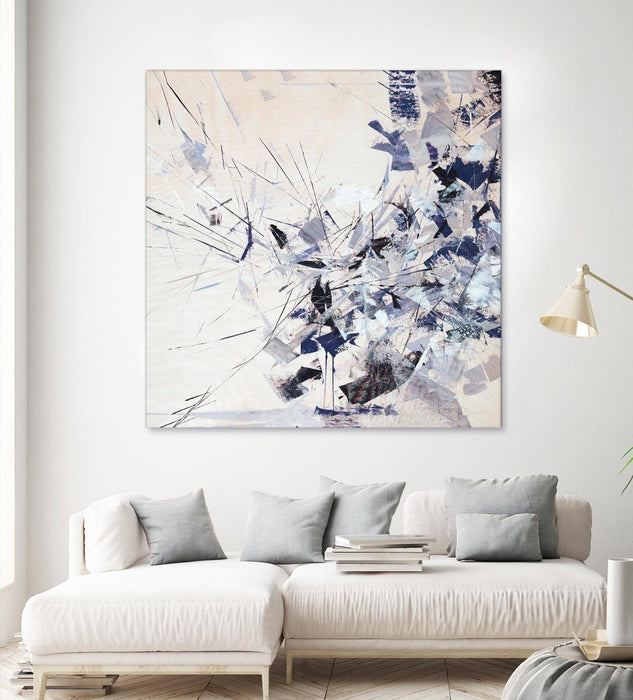 Œuvre d’art murale Giant Art « Fun Facts Ii » 54 x 54