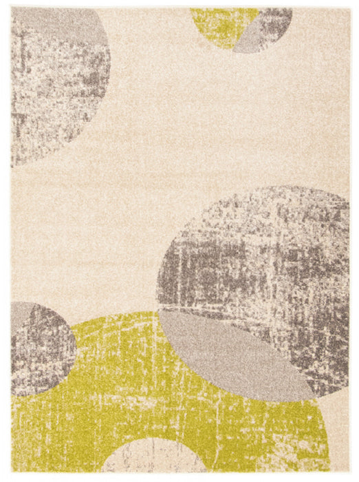 Carpette Ellegance ivoirevert 7 pi 10 po x 10 pi 2 po