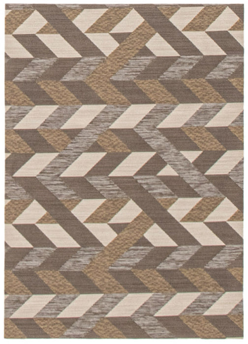 Carpette Bellezza brun foncé 2 pi 2 po x 3 pi 0 po