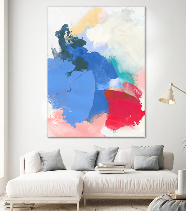 Œuvre d’art murale Giant Art « Sweet Poetry I » 72 x 54