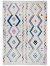 Carpette Lola à motifs de chevrons 5 x 8