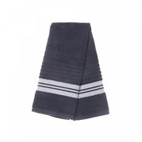 Essuie-mains bleu marine 16 x 27 de luxe - ensemble de 6 serviettes