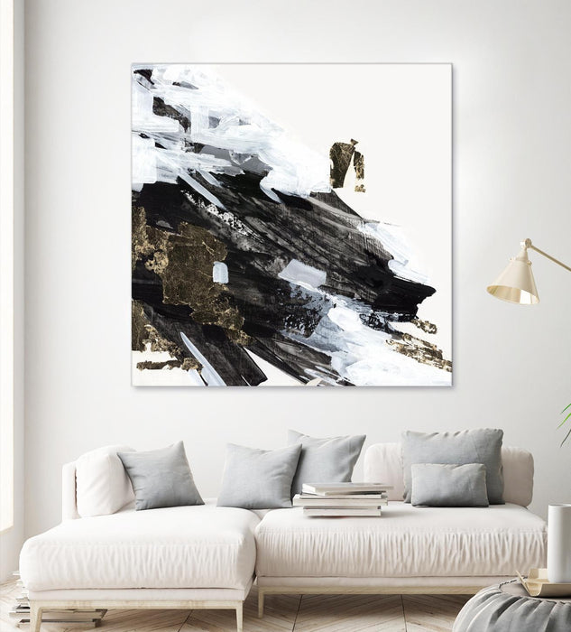 Œuvre d’art murale Giant Art « Motion Waves » 54 x 54