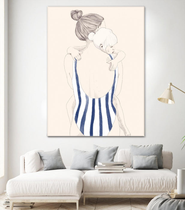 Œuvre d’art murale Giant Art « Daughter » 72 x 54