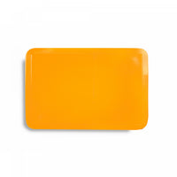 Napperon en plastique jaune - ensemble de 12
