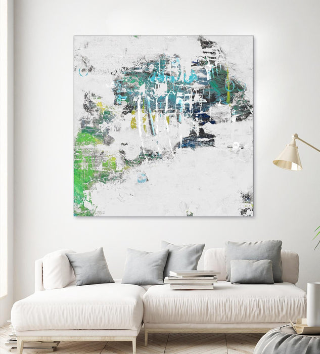 Œuvre d’art murale Giant Art « Cool Kids I » 54 x 54