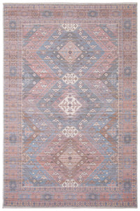 Carpette Samia bleue 5 pi 3 po x 8 pi 0 po
