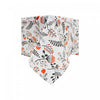 Nappe 60 po x 90 po en coton ornée de fleurs de kaki