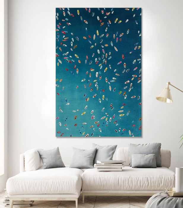Œuvre d’art murale Giant Art « A Summer To Gather » 84 x 54