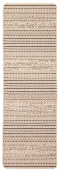 Carpette Wileen brun clair - 2 pi 2 po x 6 pi 7 po
