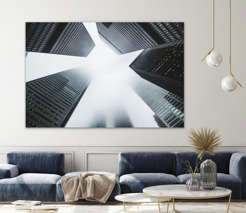 Œuvre d’art murale Giant Art « Skyline » 72 x 48