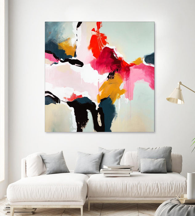 Œuvre d’art murale Giant Art « Mental Picture » 54 x 54