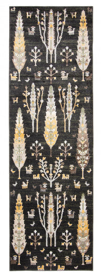 Carpette Pine noire lavable à la machine - 2 pi 6 po x 8 pi 0 po