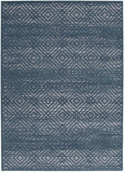 Carpette Electra couleur pétrole - 7 pi 10 pox 10 pi 2 po