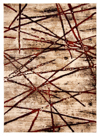 Carpette Cherokee dorée - 6 pi 7 po x 9 pi 6 po