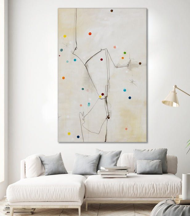 Œuvre d’art murale Giant Art « Pick And Choose » 84 x 54