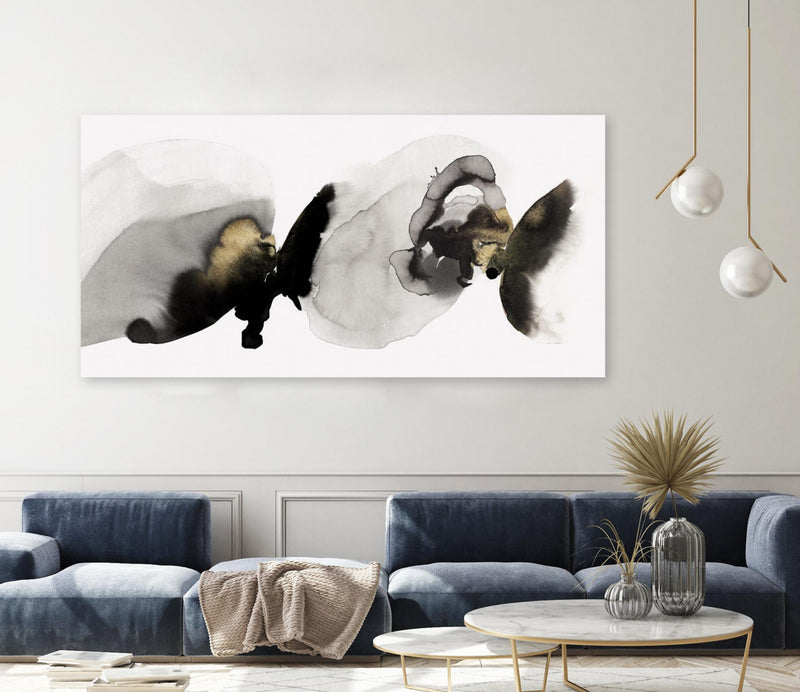 Œuvre d’art murale Giant Art « Flowing Rythm I » 72 x 36