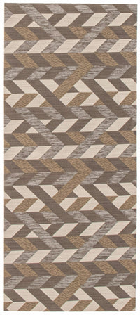 Carpette Bellezza brun foncé 2 pi 2 po x 4 pi 0 po