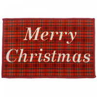 Tapis de plancher décoratif « Merry Christmas » 18 x 30