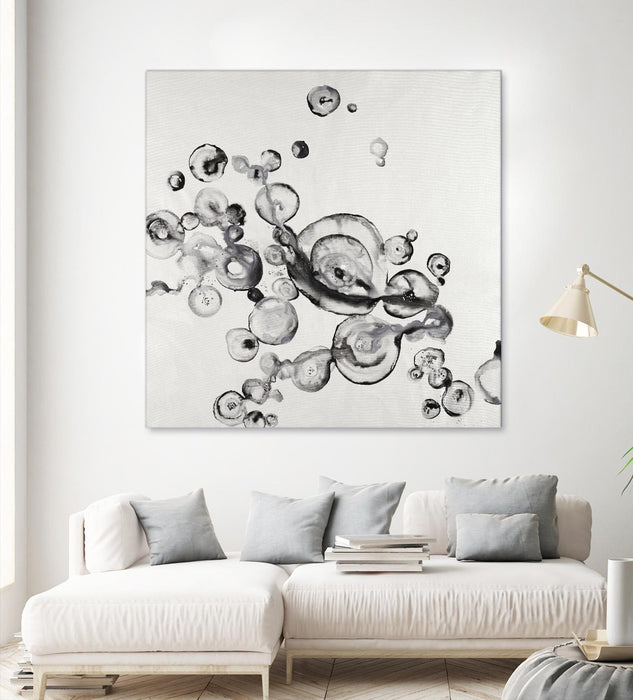 Œuvre d’art murale Giant Art « Transparent Onyx » 72 x 72