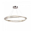 Luminaire suspendu Stella nickel satiné à DEL de 65 W