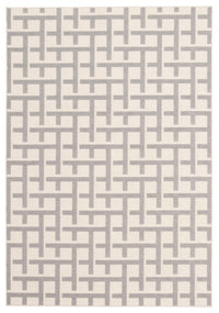 Carpette Brangane gris clair 4 pi 7 po x 6 pi 7 po