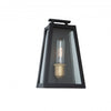 Applique murale moyenne Charleston à 1 ampoule pour l'extérieur